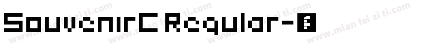 SouvenirC Regular字体转换